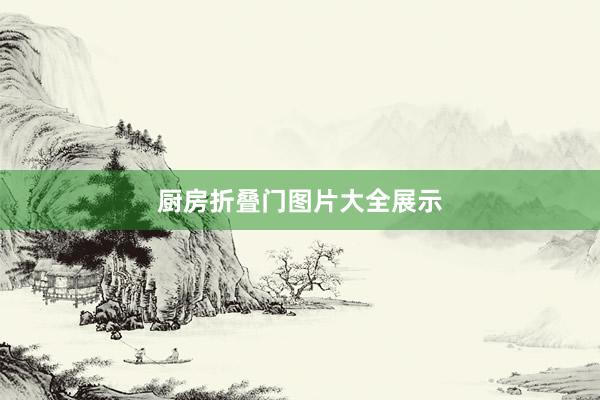 厨房折叠门图片大全展示